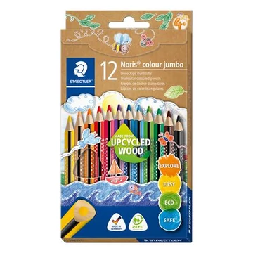 Staedtler Noris Colour jumbo 188 színes ceruza készlet, 12 darabos