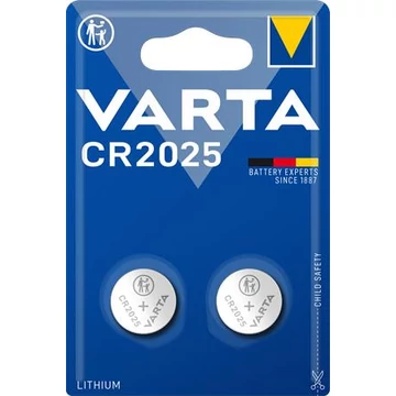 Varta CR2025 gombelem, 1 db