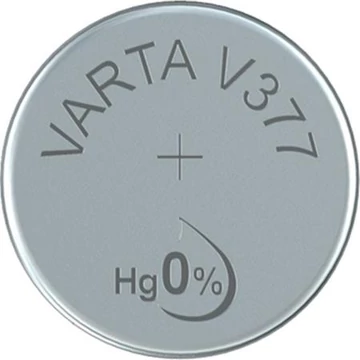 Varta V377 gombelem, 1 db