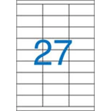 Victoria etikett, 70x30 mm, 2700 etikett/csomag