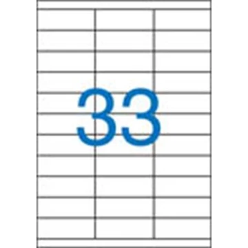 Victoria etikett, 70x25,4 mm, 3300 etikett/csomag