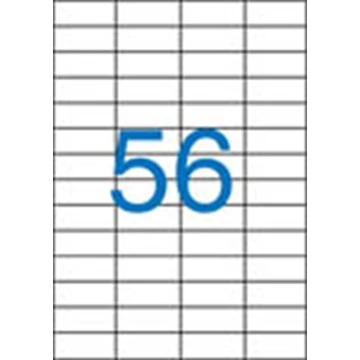Victoria etikett, 52,5x21,2 mm, 5600 etikett/csomag