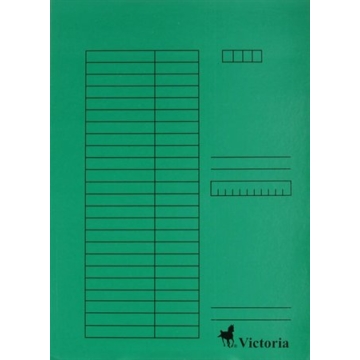 Victoria pólyás dosszié, 5 db, zöld