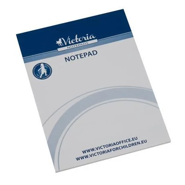 Victoria jegyzettömb, négyzetrácsos, A5, 5x50 lap