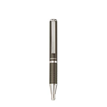 Zebra SL-F1 teleszkópos golyóstoll, 0,24 mm, metál szürke