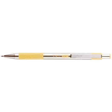Zebra F-301 golyóstoll, 0,7 mm, pasztell sárga