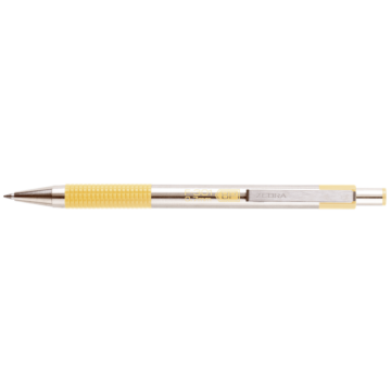 Zebra F-301 golyóstoll, 0,7 mm, pasztell sárga