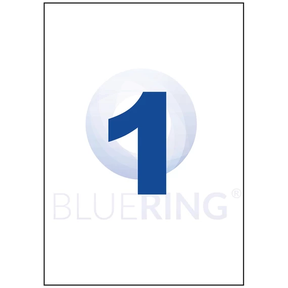 Bluering etikett címke, 210x297mm, 1 címke/lap