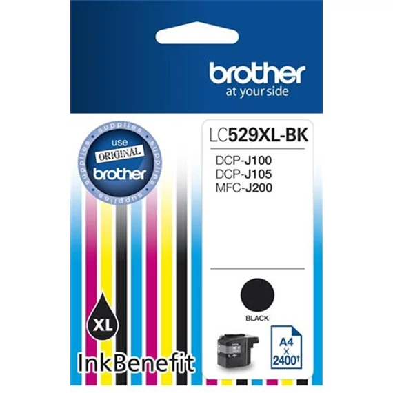 Brother LC529XL-BK fekete tintapatron