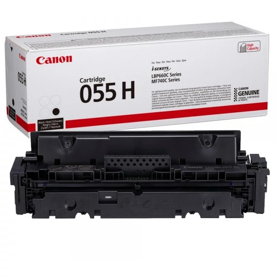 Canon CRG 055 H toner, fekete