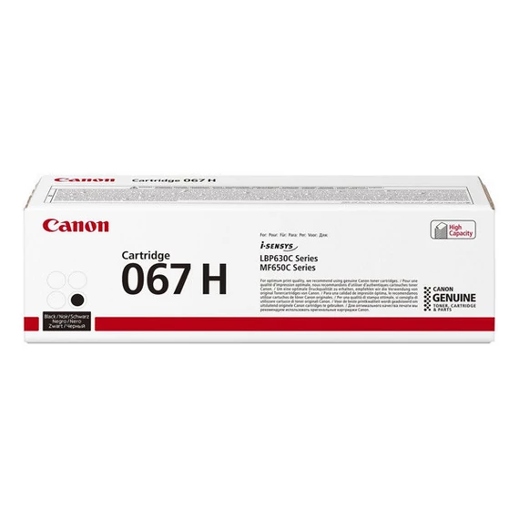 Canon CRG 067H toner, fekete