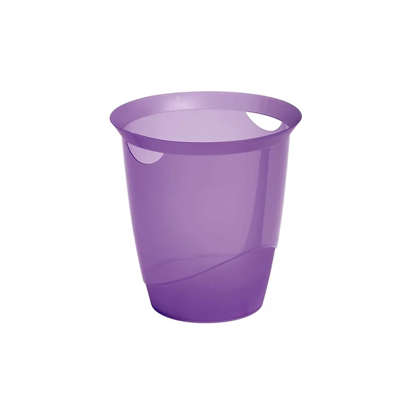Durable Trend műanyag papírkosár, 16 liter, lila