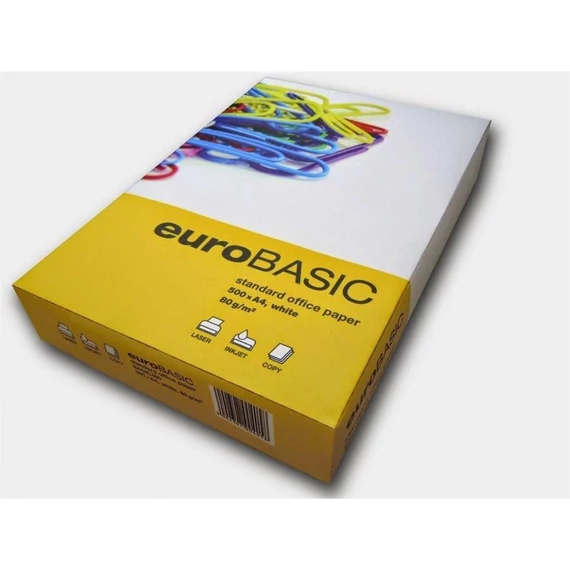 Eurobasic A4, 80g fénymásolópapír