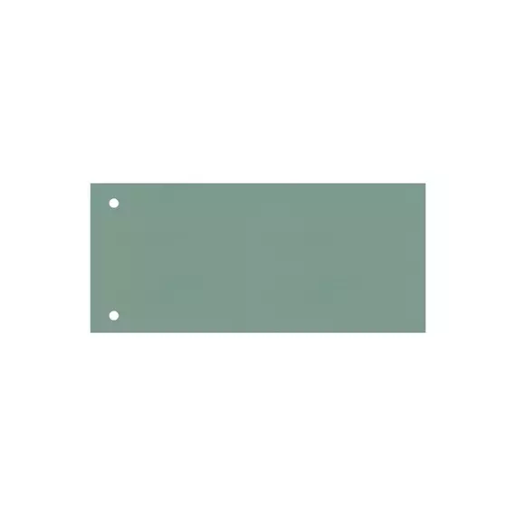 Fornax elválasztólap, 10,5x24 cm, 100 db, zöld