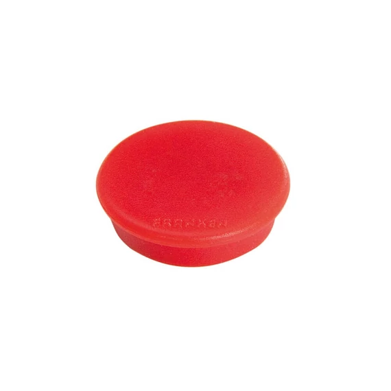 Franken mágneskorong 24 mm, 10 db, piros