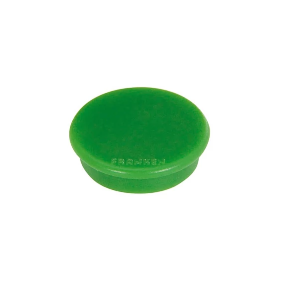 Franken mágneskorong 24 mm, 10 db, zöld