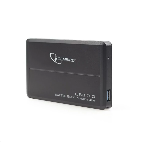 Gembird 2.5'' külső SATA merevlemez ház USB 3.0, fekete