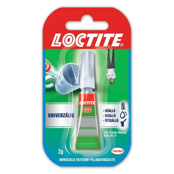 Henkel Loctite Super Bond pillanatragasztó, 3g