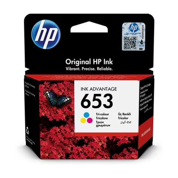 HP 3YM74AE (653) színes tintapatron