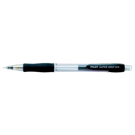 Pilot SuperGrip nyomósirón, 0,5 mm, fekete