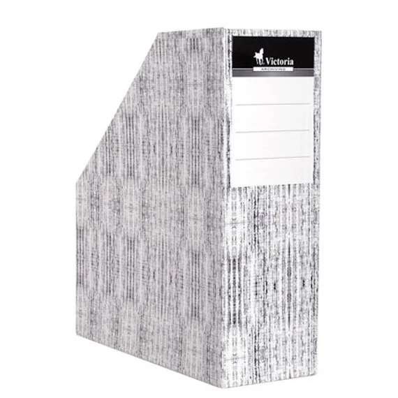 Victoria iratpapucs, karton, 90 mm, textil minta