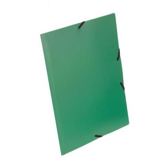 Viquel Essentiel gumis mappa, 15 mm, PP, A4, zöld