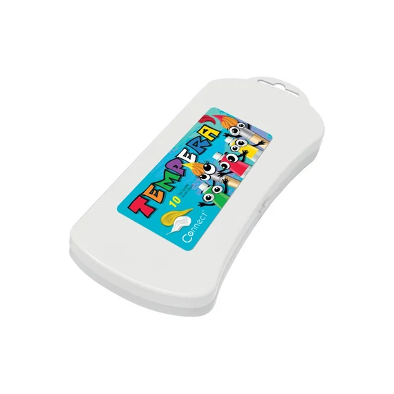 Connect tempera készlet műanyag dobozban, 12 ml, 10 féle szín