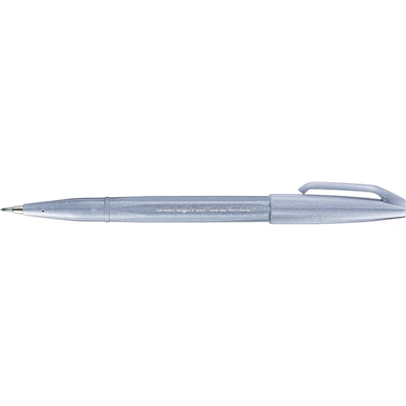 Pentel SES15C-S3X kalligrafikus ecsetfilc, szürkéskék