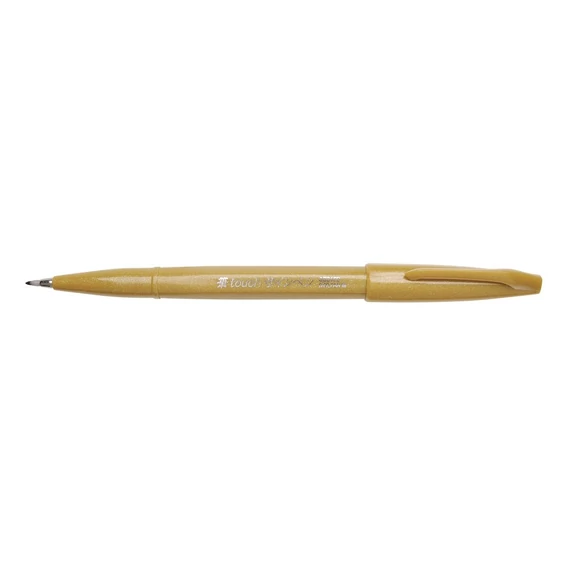 Pentel SES15C-Y kalligrafikus ecsetfilc, napsárga
