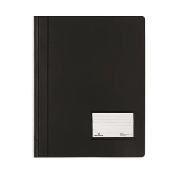 Durable gyorsfűző, A4, extra erős, széles, fekete