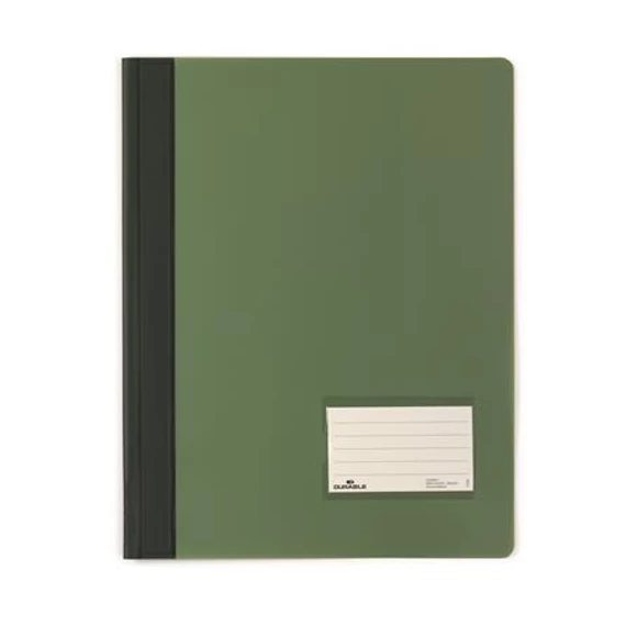 Durable gyorsfűző, A4, extra erős, széles, zöld