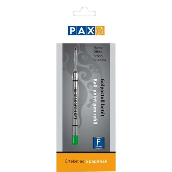 Pax golyóstollbetét, 0,8 mm, zöld