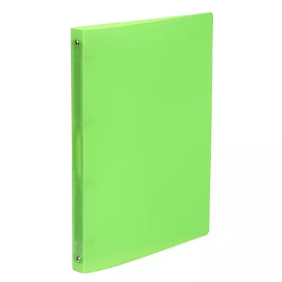 Viquel Propyglass gyűrűskönyv, A4, 4 gyűrűs, 25 mm, zöld