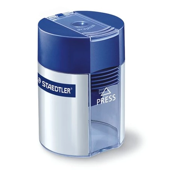 Staedtler 511 tartályos hegyező, egylyukú, kék