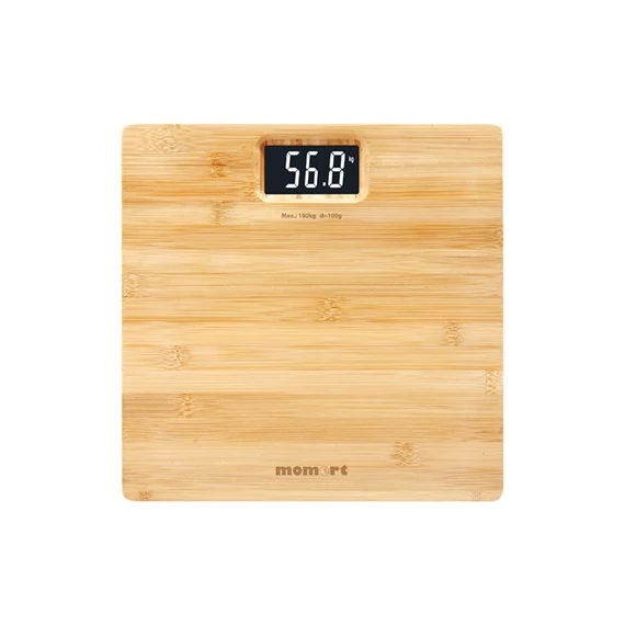 Momert 5877 személymérleg bambusz