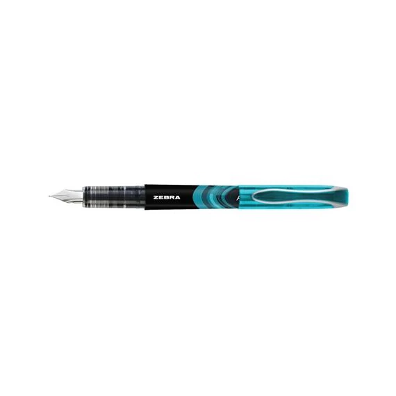 Zebra Fountain Pen töltőtoll, 0,6 mm, világoskék