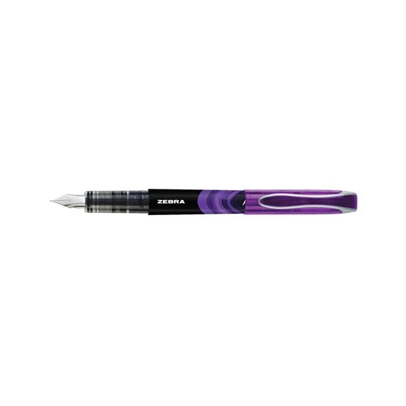 Zebra Fountain Pen töltőtoll, 0,6 mm, lila