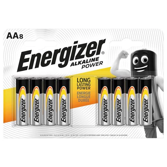 Energizer Alkaline Power ceruzaelem, AA, 8 db