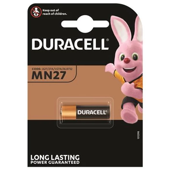 Duracell MN27 elem, 1 db