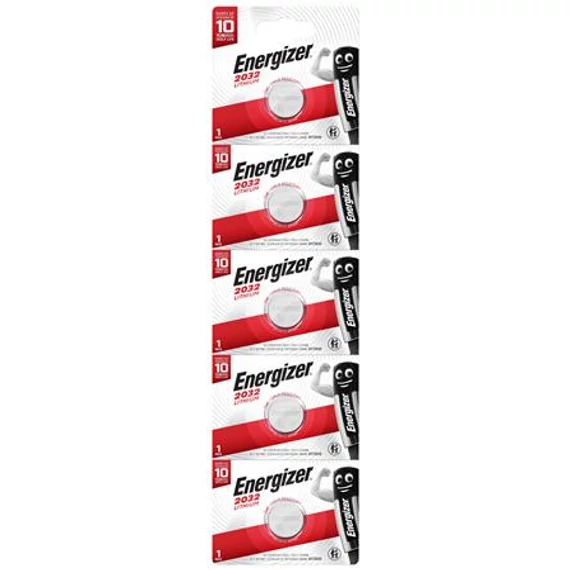 Energizer CR2032 gombelem, 5 db