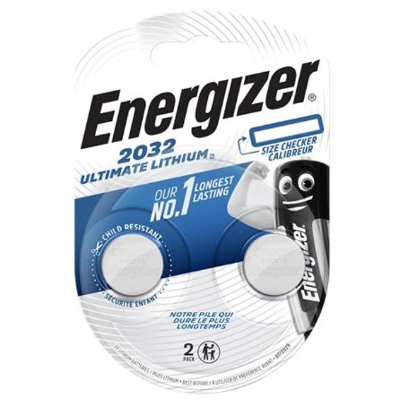 Energizer Ultimate CR2032 gombelem, 2 db