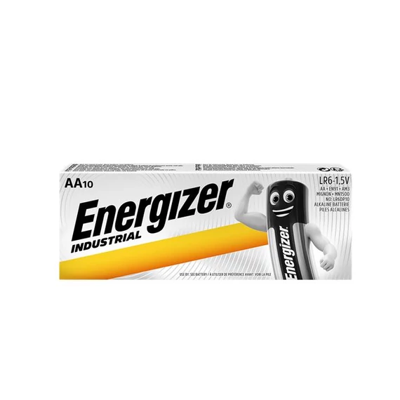 Energizer Alkaline Power Industrial ceruzaelem, AA, 10 db