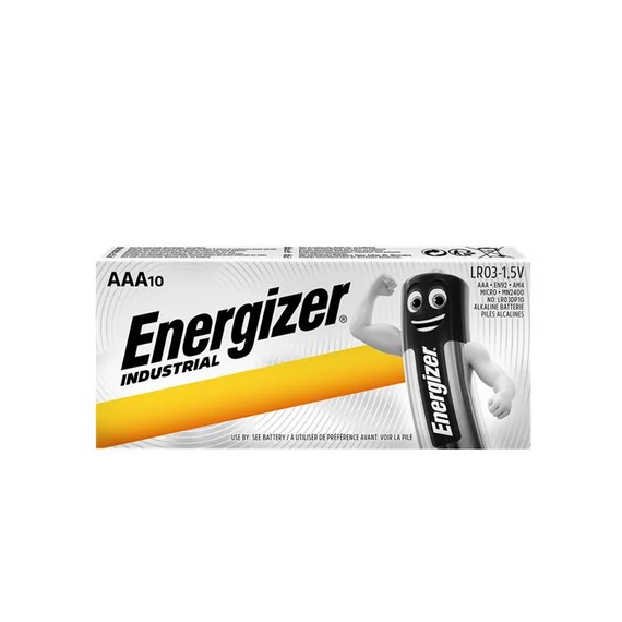 Energizer Alkaline Power Industrial ceruzaelem, AAA, 10 db