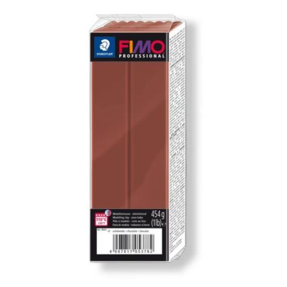 Gyurma, 454 g, égethető, Fimo professional, csokoládé