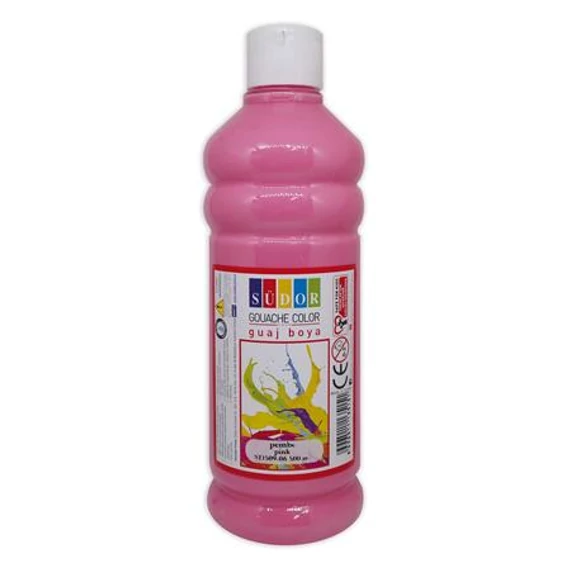 Südor tempera, 500 ml, rózsaszín