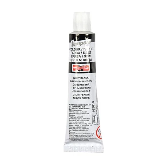 Koh-I-Noor tempera, 16 ml, fekete
