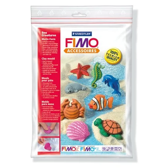 Fimo öntőforma, tengeri állatok
