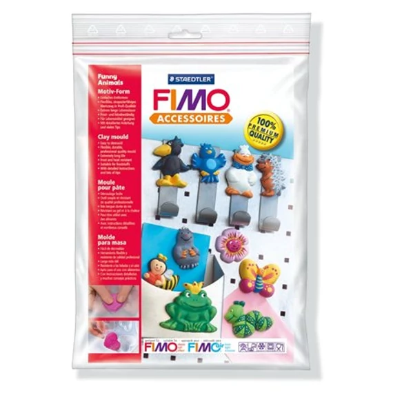 Fimo öntőforma, mókás állatok