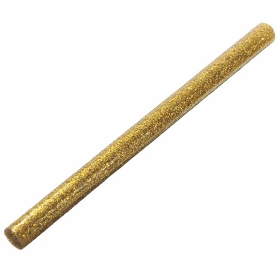 Csillámos ragasztórúd stick, arany, 11x200mm, 3 db