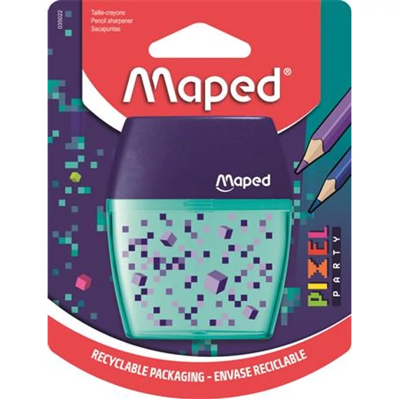 Maped Pixel Party Shaker tartályos hegyező, kétlyukú